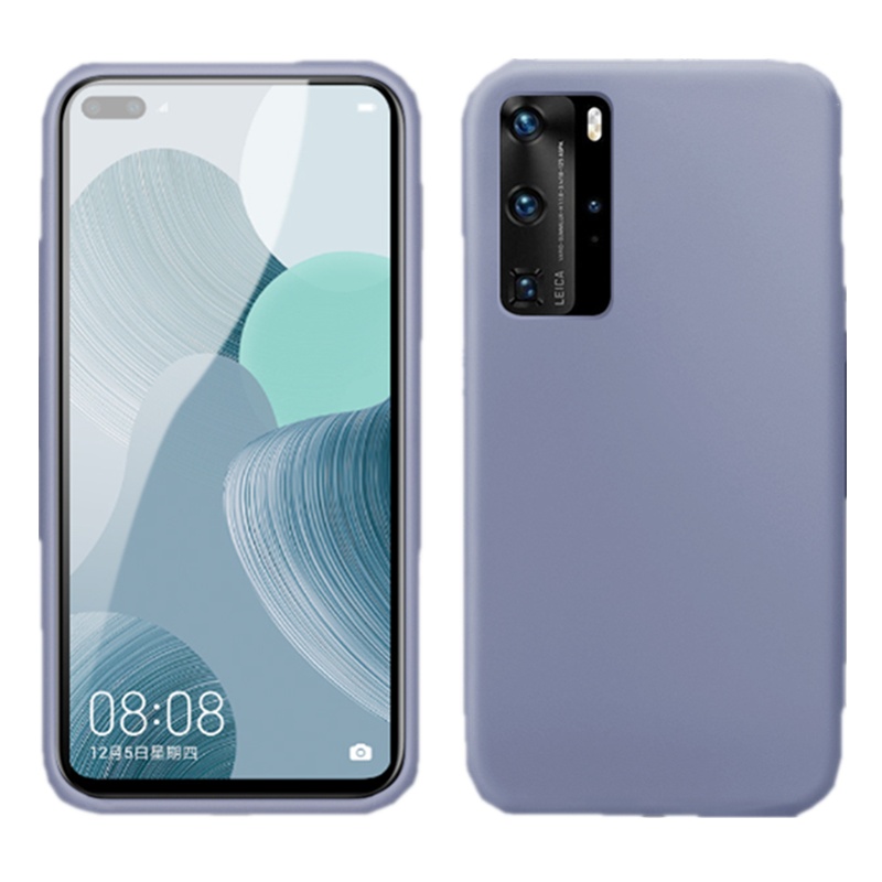 【送钢化膜】高铭宣华为p40pro手机壳p40液态硅胶全包防摔5G限量版高档p40超薄硅胶软壳pro个性创意男女款