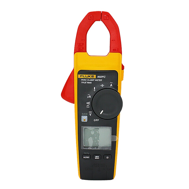福禄克(FLUKE)902 FC/CN 钳型表 真有效值多功能钳表万用表电流表温度表 钳形表