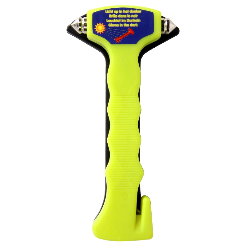 趣行 汽车安全锤破窗器 带底座多功能车载救生锤逃生锤 玻璃锤消防锤应急玻璃锤