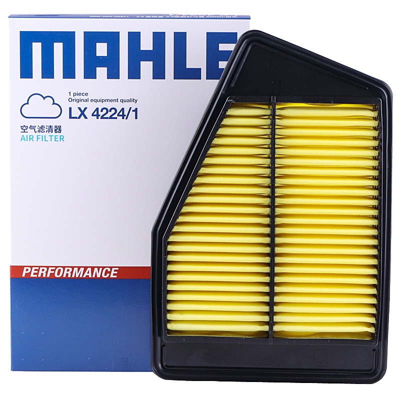 马勒(MAHLE)油性空气滤LX4224/1适配14-16款第九代雅阁/15-17款思铂睿 2.0L