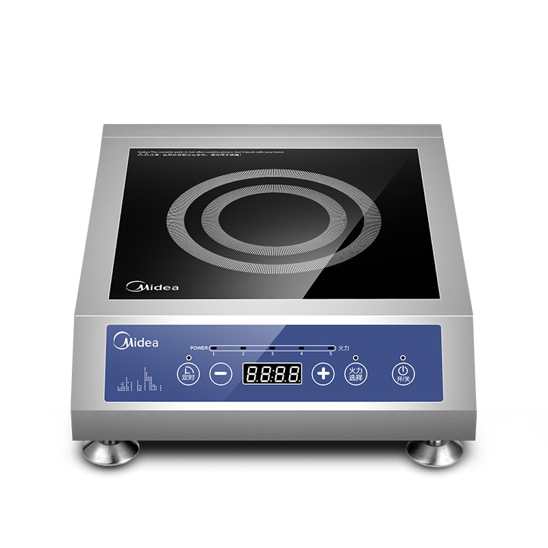 美的商用电磁炉灶大功率3500w平面电磁炉灶5档火力C-SH356TD
