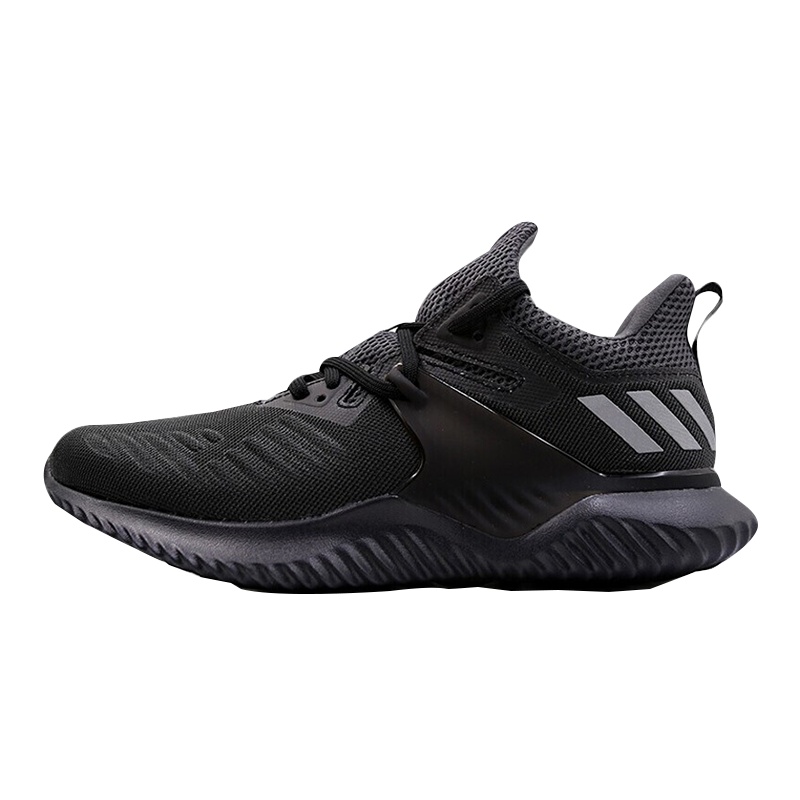 adidas 阿迪达斯男鞋2019运动鞋Bounce小椰子跑鞋黑武士跑步鞋BB7568
