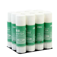 得力7102固体胶(无色)12支装/组