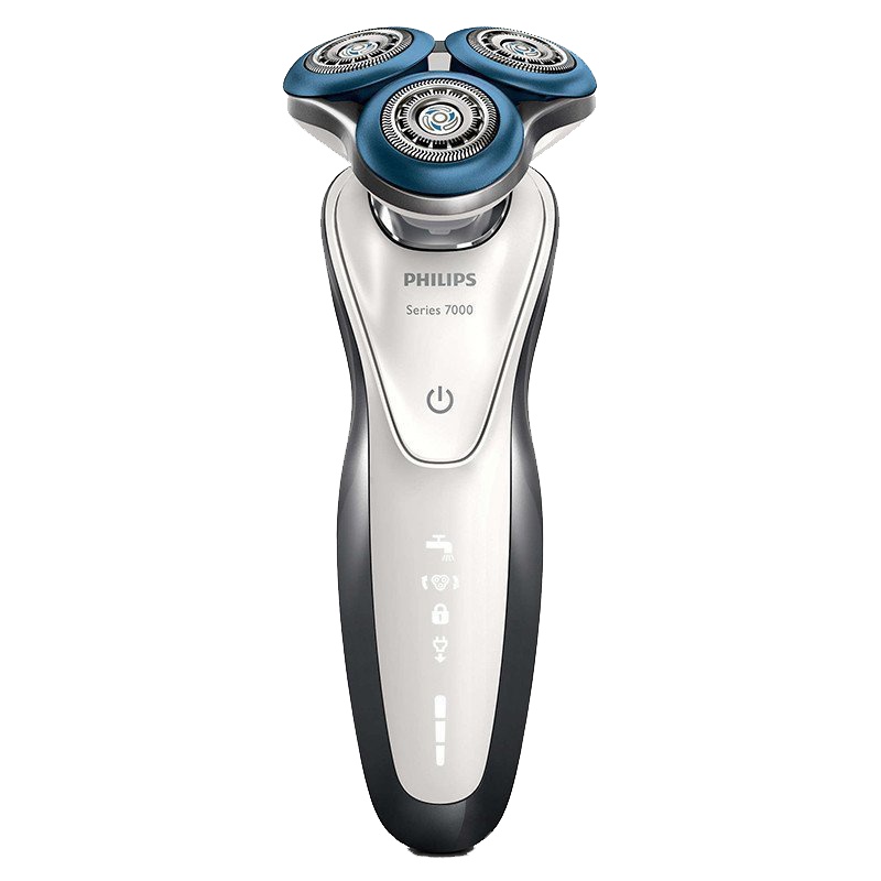 飞利浦(Philips) 电动剃须刀S7310全身水洗 充电式 三刀头 5向移动 微珠涂层 干湿两用 旋转式