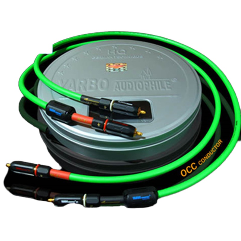 雅堡(YARBO) OCC-1302F 单晶铜 发烧 信号线 音频线1米