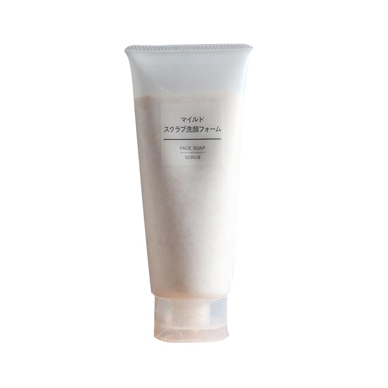 无印良品 MUJI去角质磨砂洁面乳洗面奶 200g 大容量