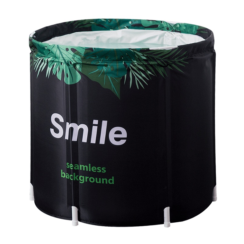 欧润哲 洗澡桶 成人加大号浴桶可折叠泡澡桶 家用浴盆浴缸沐浴桶水桶