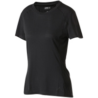 【自营】adidas阿迪达斯女子短袖T恤跑步休闲运动服CE0594 L 黑色