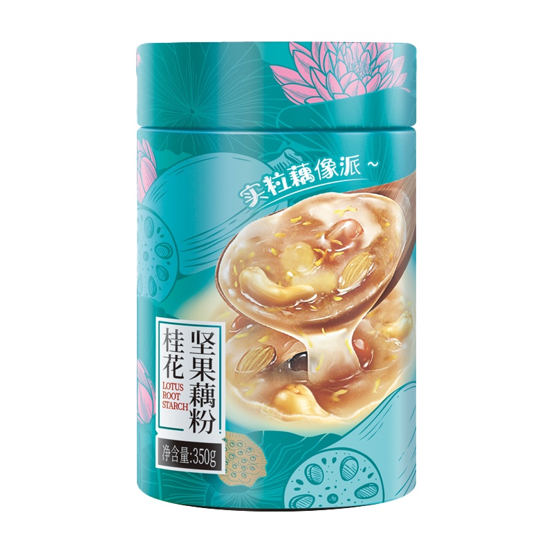 桂花坚果藕粉藕粉坚果羹营养早餐代餐懒人冲饮食品350g