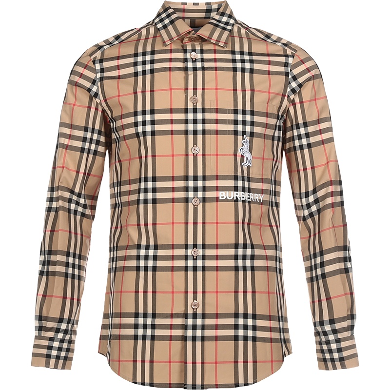 BURBERRY 博柏利 男款 棉质长袖衬衫 80320641