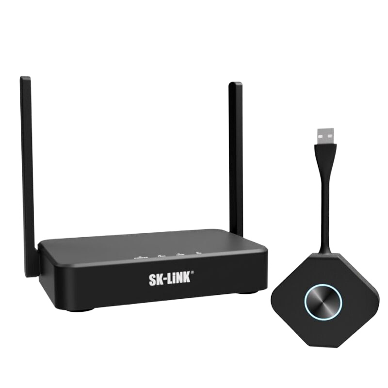 (DT)SK-LINK V801 企业级高清HDMI无线传输投屏器(单位:台)黑色