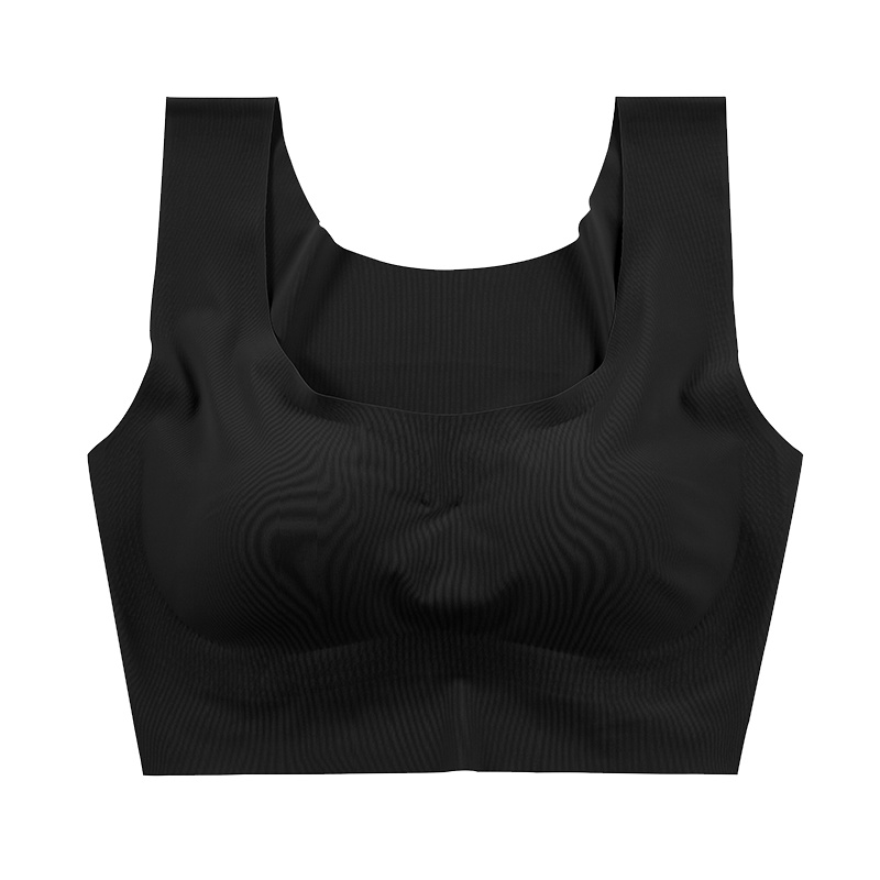 俞兆林运动内衣女薄款无痕美背胸罩聚拢性感无钢圈抹胸式睡眠文胸