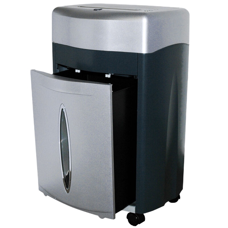 科密 铂金刚大型长时间办公碎纸机大容量光盘信用卡粉碎机 商用