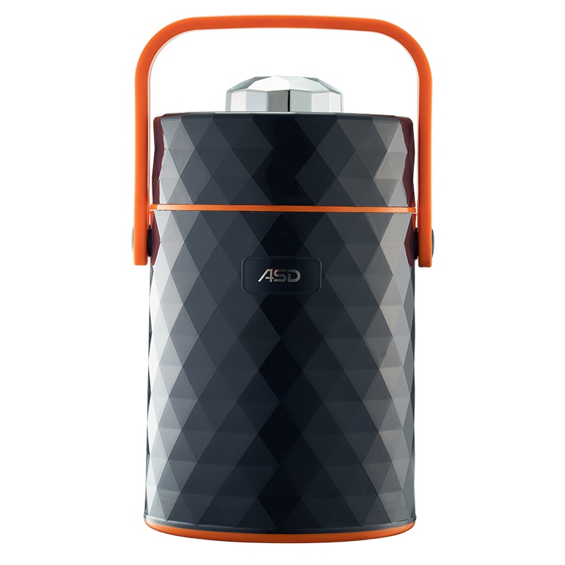 爱仕达(ASD)保温桶 2.0L保温提锅饭盒 304不锈钢 保温桶 大容量三层饭盒真空保温