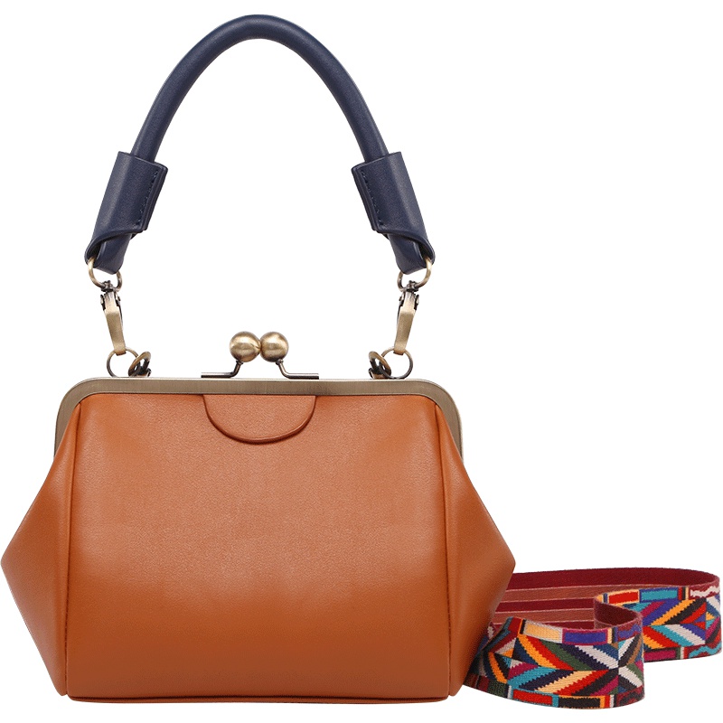 toutou2019包包女宽带斜挎包迷你医生包百搭手提单肩小包包潮