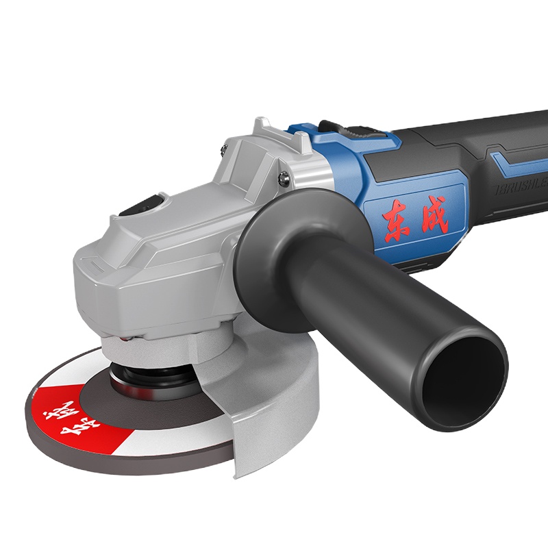 东成20V无刷充电式角磨机WSM03-100S锂电多功能切割打磨机抛光机家用磨光机电动工具