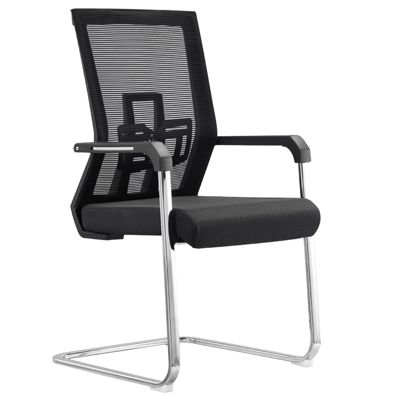 首指LJ-809C弓形椅办公椅/会议椅/网布椅