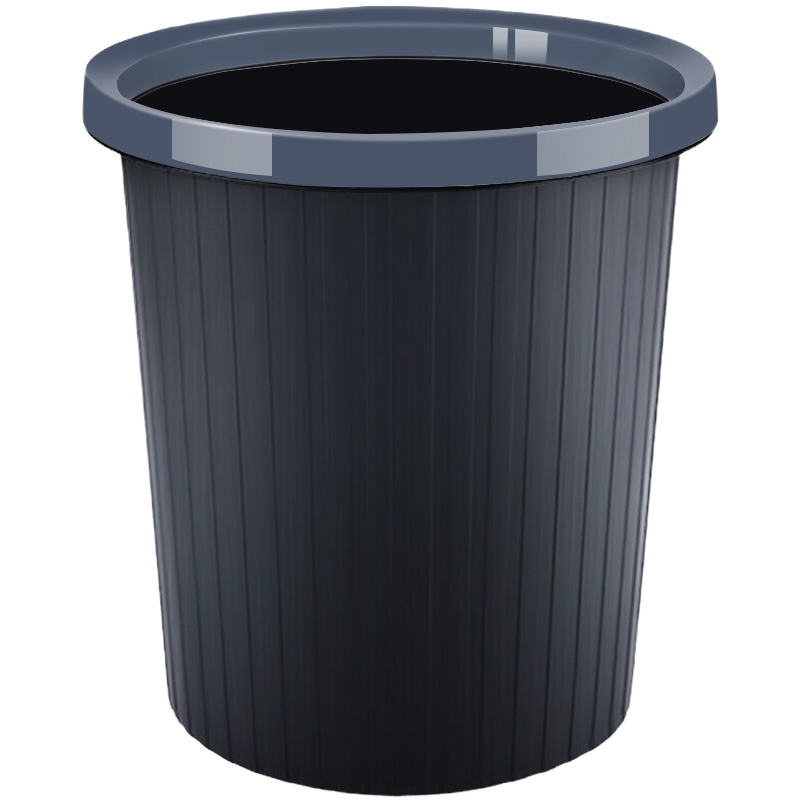 企购优品五月花 压圈垃圾桶环保分类塑料垃圾篓 家用厨房卫生间办公耐用大容量纸篓11L WYH-GB101