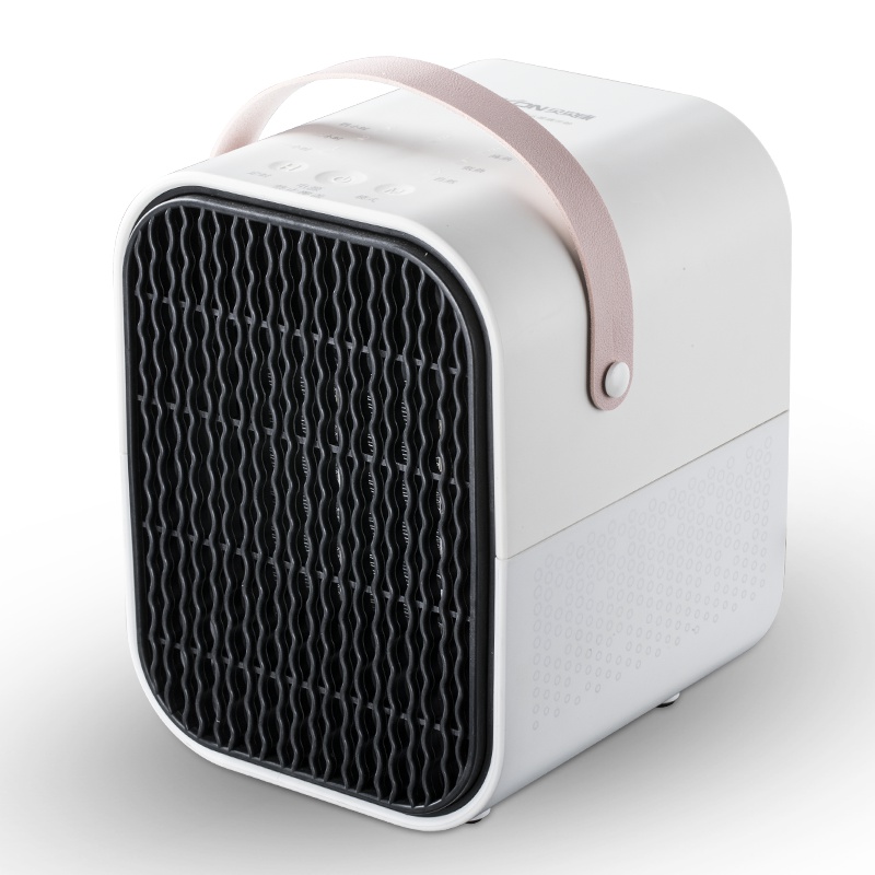 贝贝康（BBKON）暖风机 取暖器 即开即热 自带提手 7小时定时 防倾倒冷暖风设计 智能温控 电暖器 迷你小型办公室用