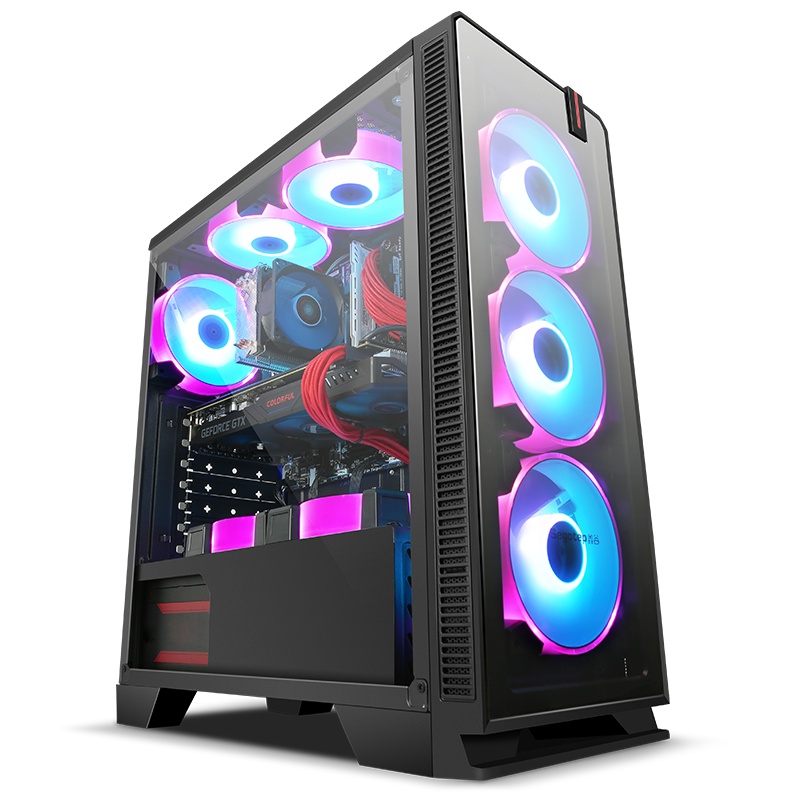 京天(KOTIN) 酷睿i7 10700F/RTX3060Ti/16G/500G固态硬盘主机组装机设计办公音影台式机组装电脑