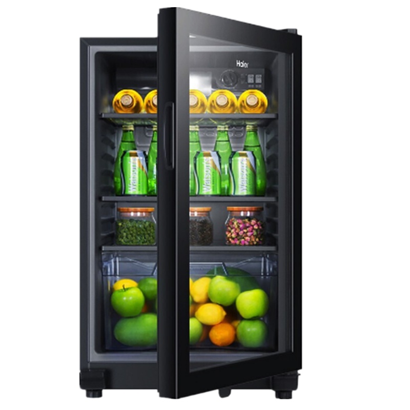 海尔(Haier)冰吧LC-108H 办公室冰箱 红酒柜