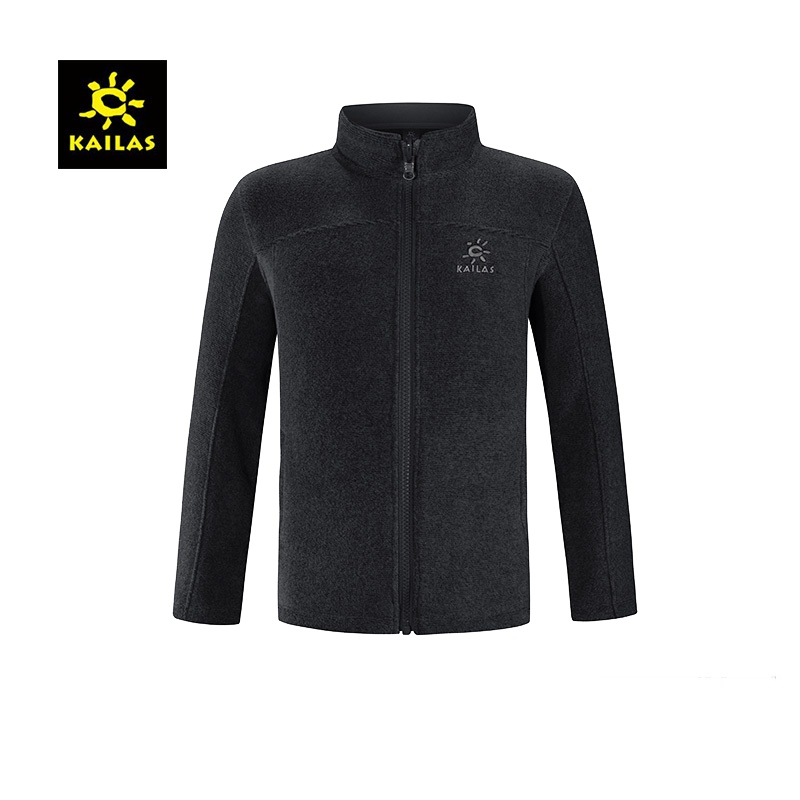 KAILAS凯乐石童装新款户外运动跑步保暖舒适抓绒外套