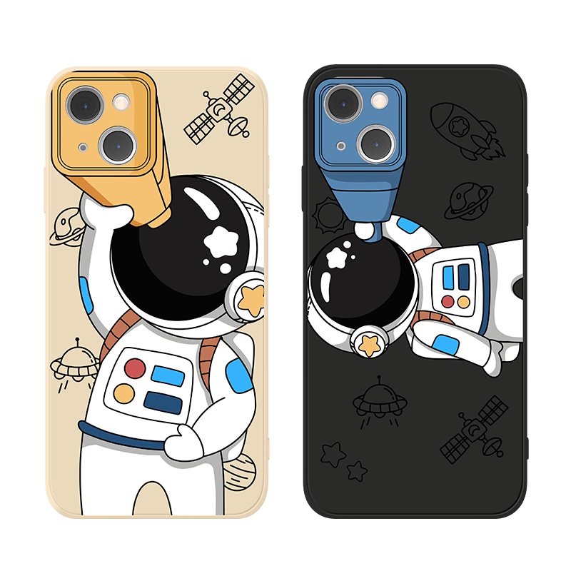 卡绮 苹果13手机壳iPhone13pro液态硅胶promax全包防摔望远镜