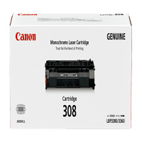 佳能(Canon)CRG-308 黑色 正品硒鼓(适用于LBP3300 3360)
