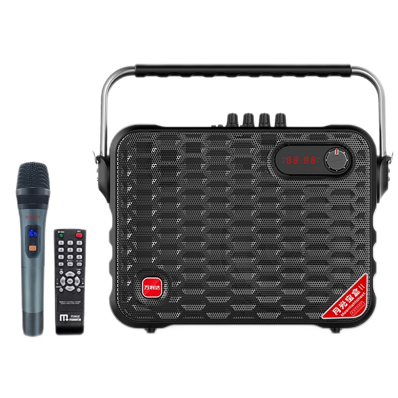 万利达(malata）Y6S户外音响便携广场舞音响6.5英寸手提无线蓝牙迷你移动音箱充电带麦克风扩音器小音响9001B