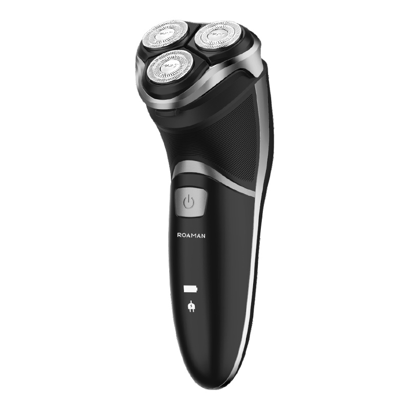 罗曼(ROAMAN)RMS6101车载电动剃须刀男士刮胡刀 刀头水洗USB充电式电须刨剃胡刀胡子刀 胡子修剪器