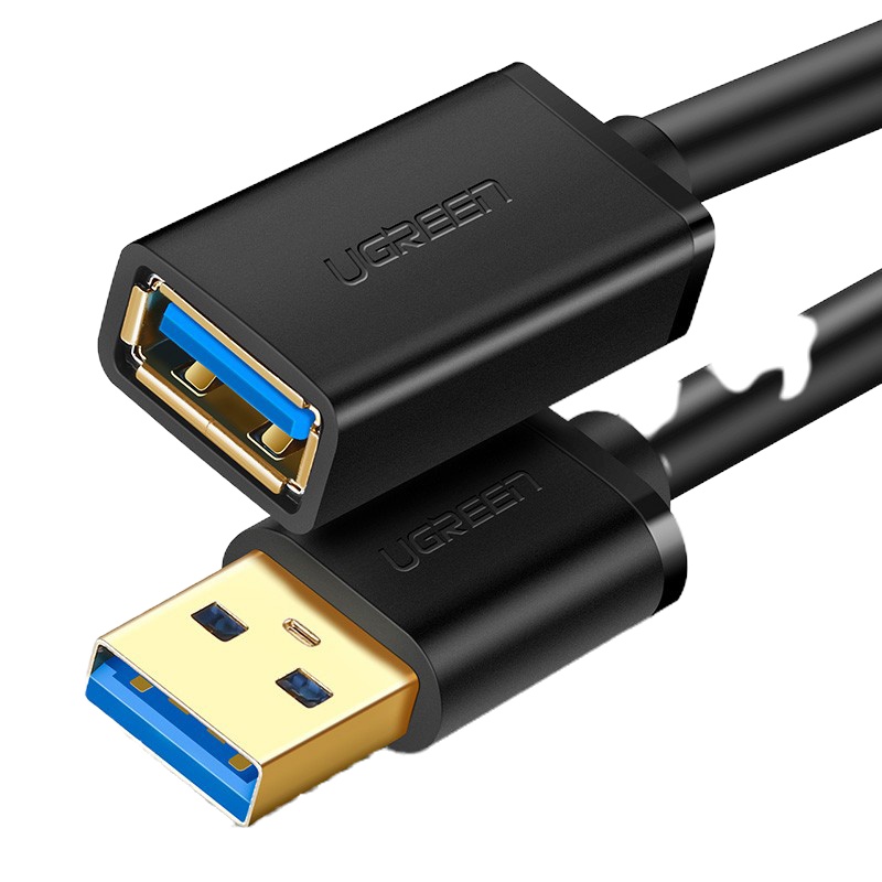 绿联 US129 USB3.0 延长线公对母 高速传输数据连接线 2m