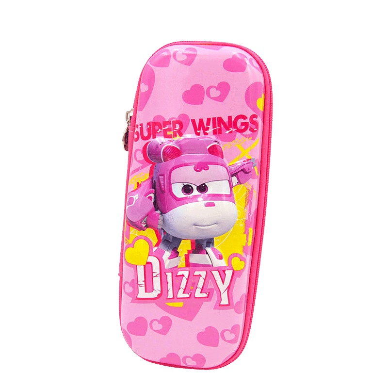 迪士尼(Disney)多功能笔盒 超级飞侠830056小爱男女童文具盒EVA大容量小学生铅笔盒3D立体压模笔袋 学习用品