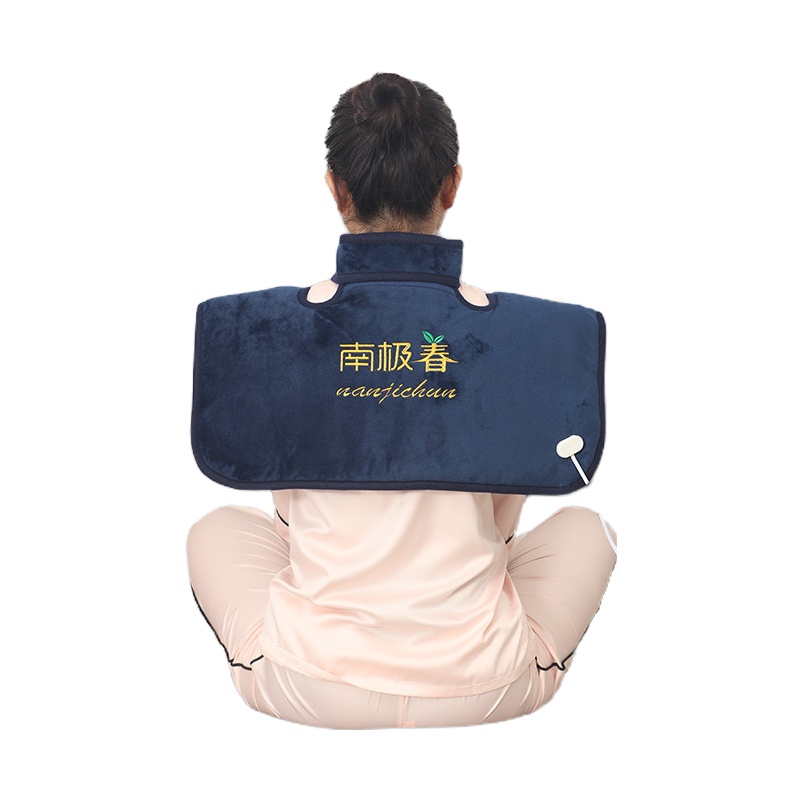 订做海盐热敷包护肩电加热粗盐艾灸理疗包暖宫披肩盐袋 葡萄紫