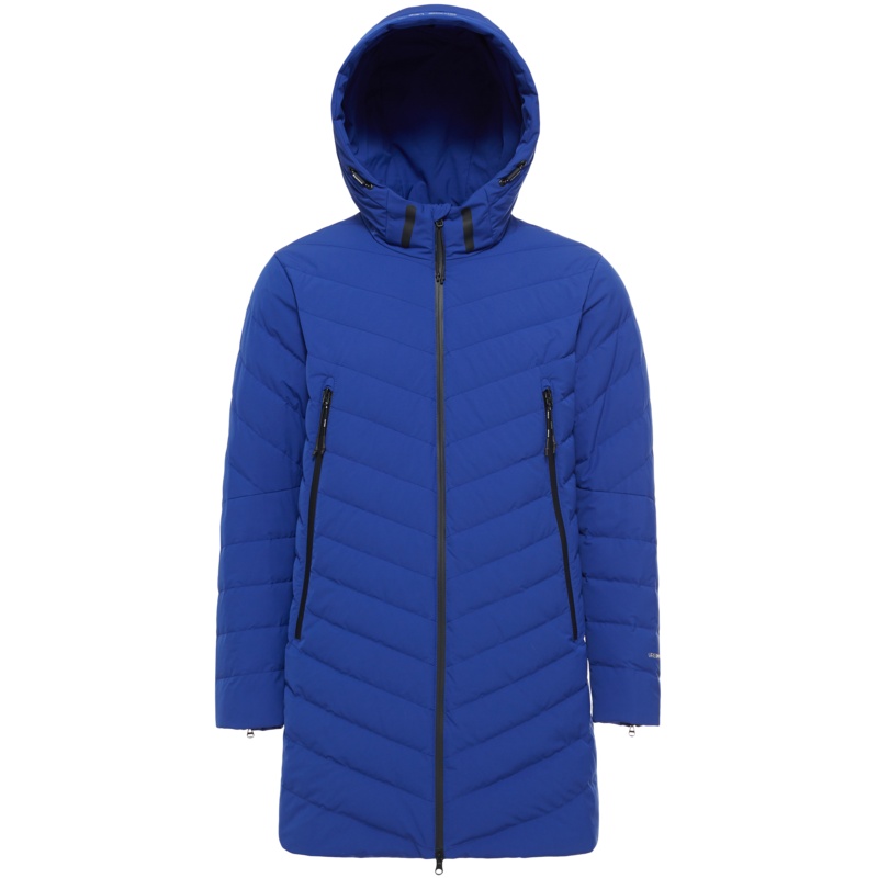 波司登羽绒服男新款时尚青年连帽防风中长款薄外套