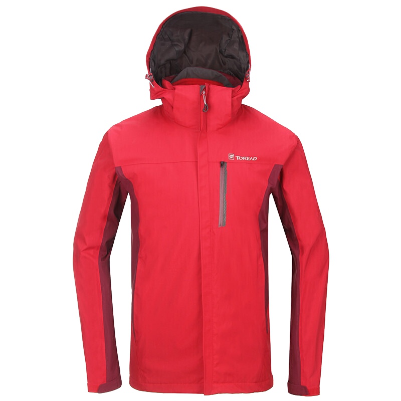 探路者（TOREAD）户外运动男女防风雨保暖三合一冲锋衣两件套KAWF91603/KAWF92604