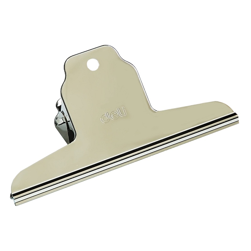 得力9531-1﹟山形铁票夹145mm袋装 (4只包)