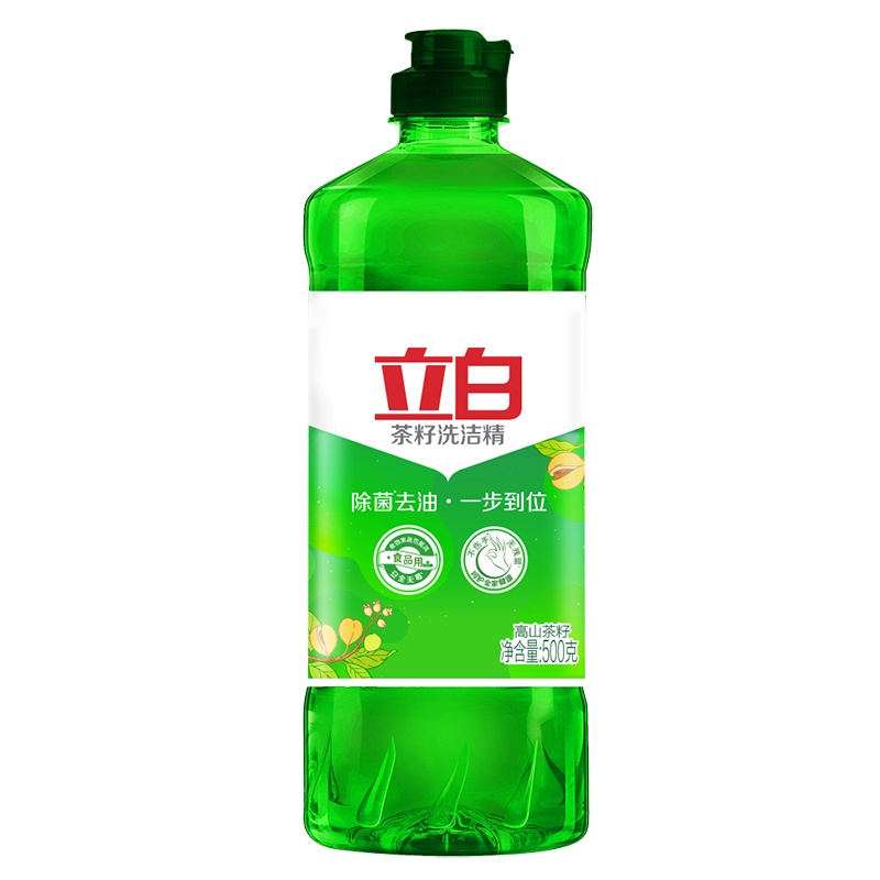 立白生姜洗洁精500g除腥祛味食品用果蔬餐盘放心洗