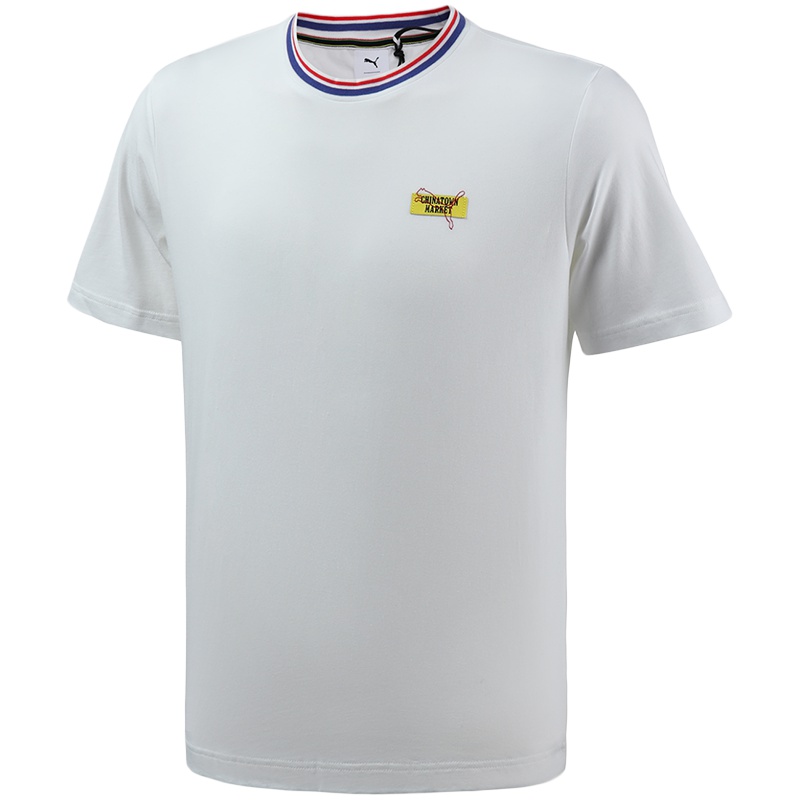 PUMA黑标男装CHINATOWN MARKET唐人街运动休闲圆领短袖T恤595623