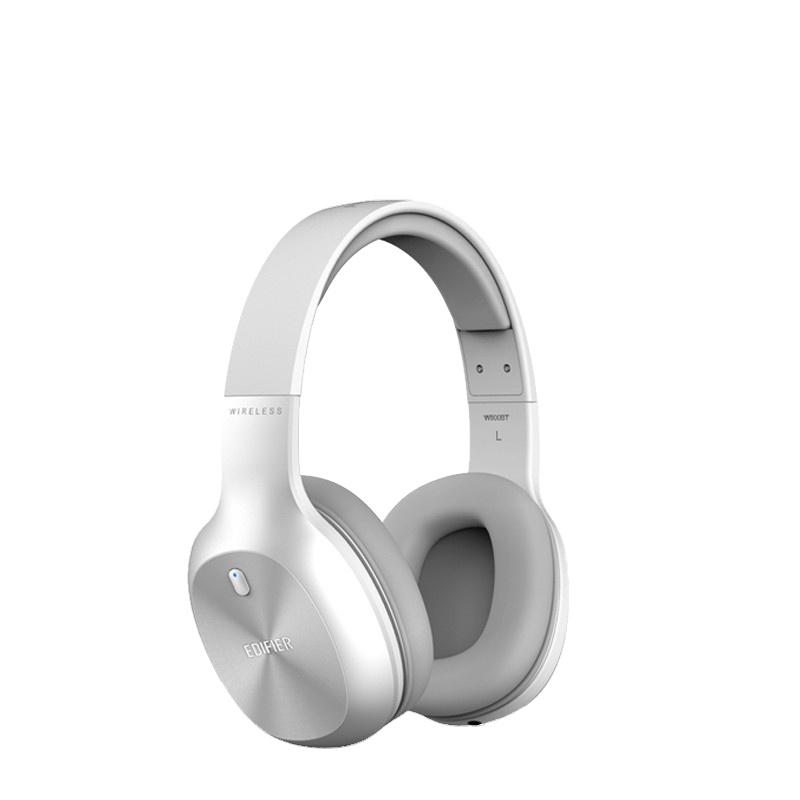 Edifier/漫步者 W800BT 立体声蓝牙无线耳机音乐电脑手机头戴式运动耳机 珍珠白