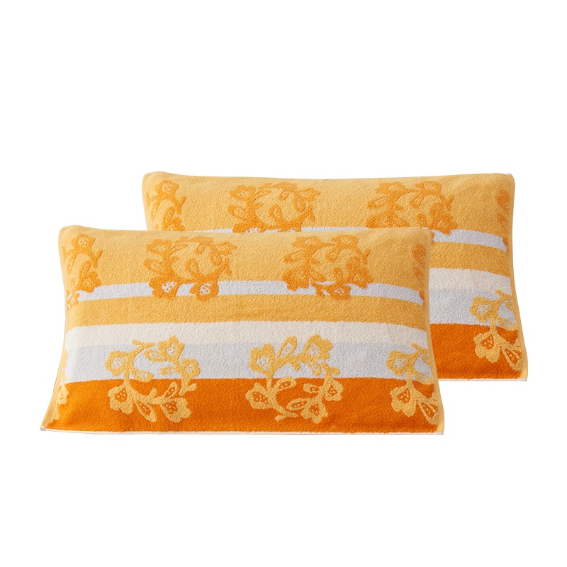 棉田暗香枕巾加厚透气 提花 柔软舒适 成人单条枕巾