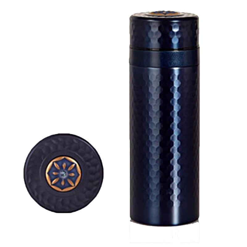 乾唐軒活瓷金石保温杯 陶瓷内胆随手保冷水杯商务办公车载330ml 单个装