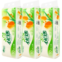 心相印卷纸3层75g家用无芯卫生纸优选卫生纸实惠装厕所手纸30卷
