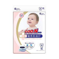 GOO.N 大王敏感肌 宝宝保湿尿不湿纸尿裤M64