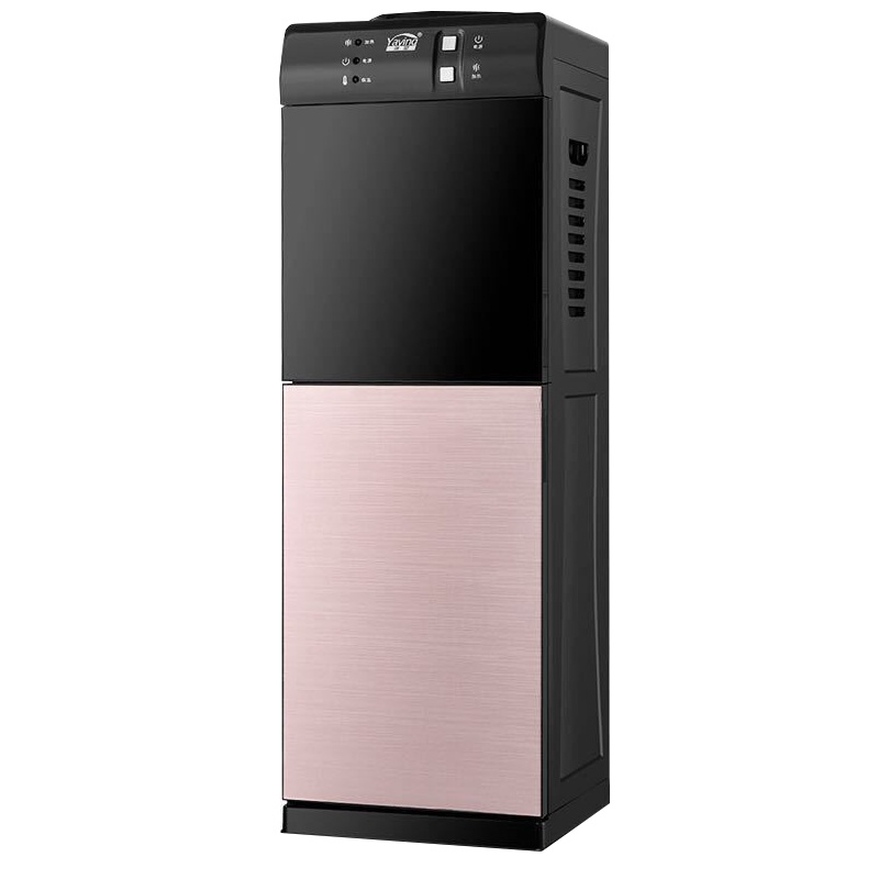 奥克斯(AUX)饮水机立式冷热家用 热小型台式办公室全自动桶装水 _钛金色_温热