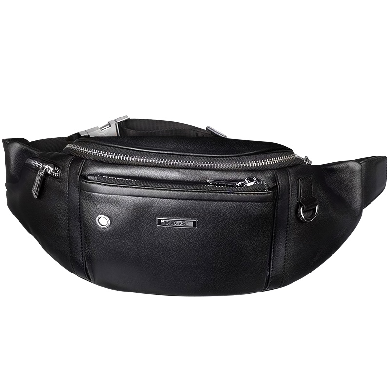 手机包男士腰包男士胸包腰包男真皮胸包男士斜挎包男士收钱腰包胸包多功能男士背包