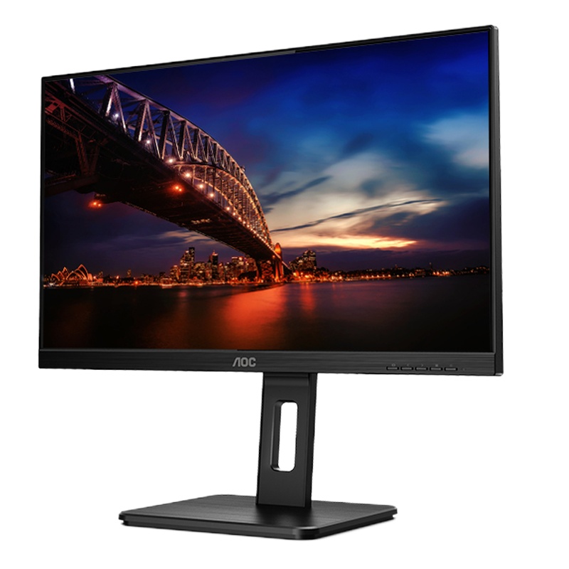 AOC 27英寸 4K高清 IPS技术屏 Type-C接口 旋转升降 家用设计办公TUV低蓝光电脑显示器U27P2C