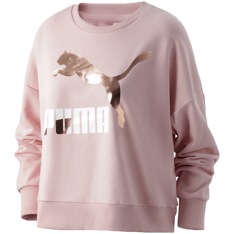 PUMA彪马女装运动服休闲圆领卫衣531382