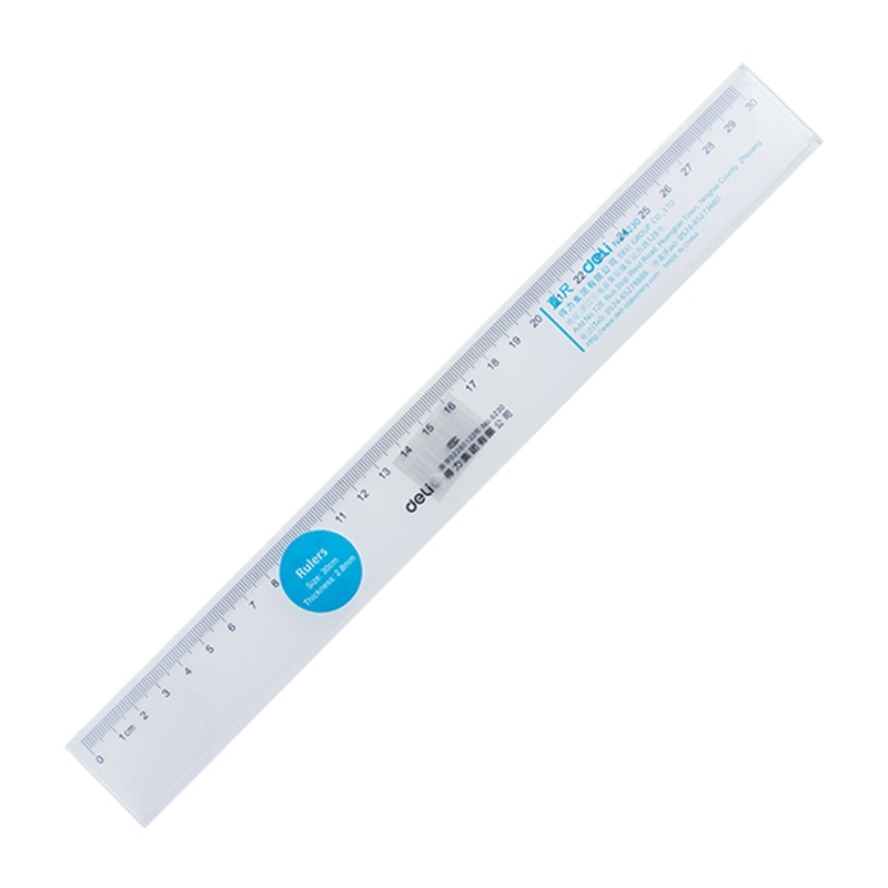 得力 6230 直尺 20把/盒