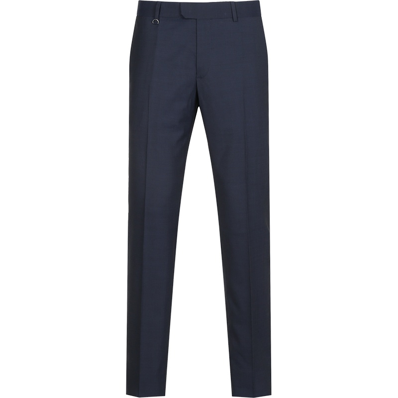 杰尼亚 Z ZEGNA 男士羊毛/聚酯纤维西裤长裤2ZF045 7FNAC2