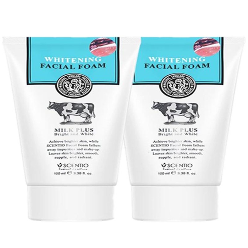 Beauty Buffet泰国Q10牛奶洗面奶深层清洁控油平衡嫩白补水收缩毛孔 100ml 泰国进口 1支装